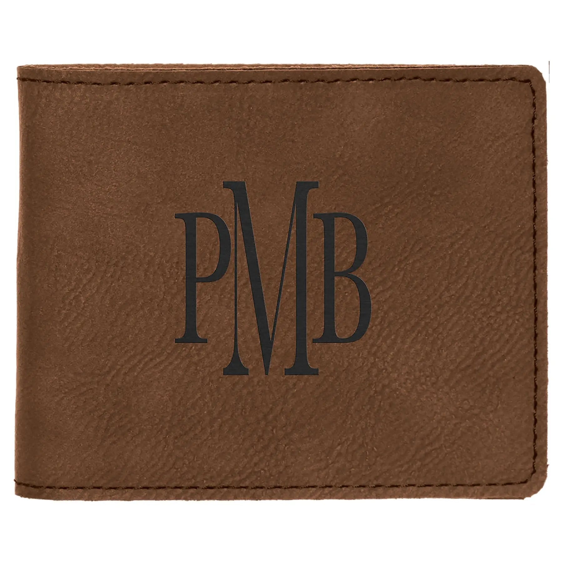 Personalized Wallet - Leatherette Bifold - Smalltown Connetchin