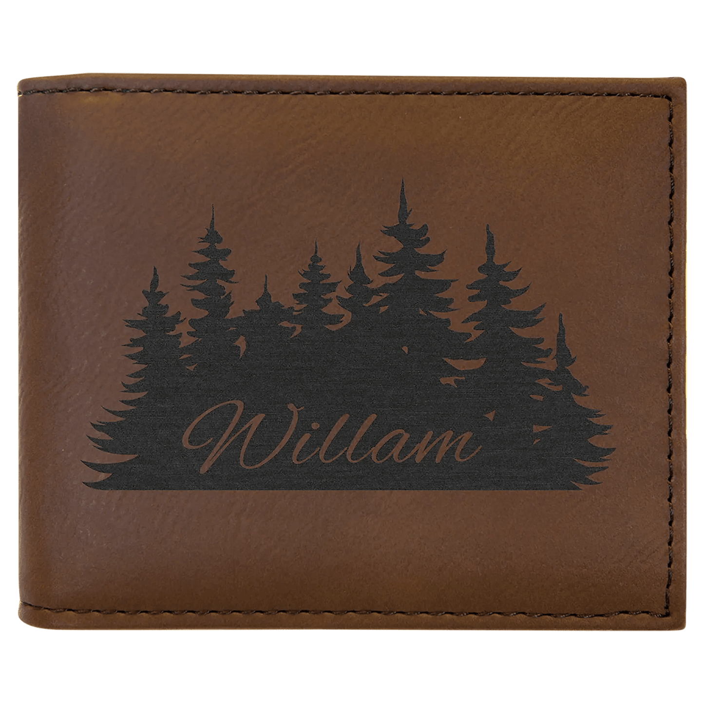 Personalized Wallet - Leatherette Bifold - Smalltown Connetchin