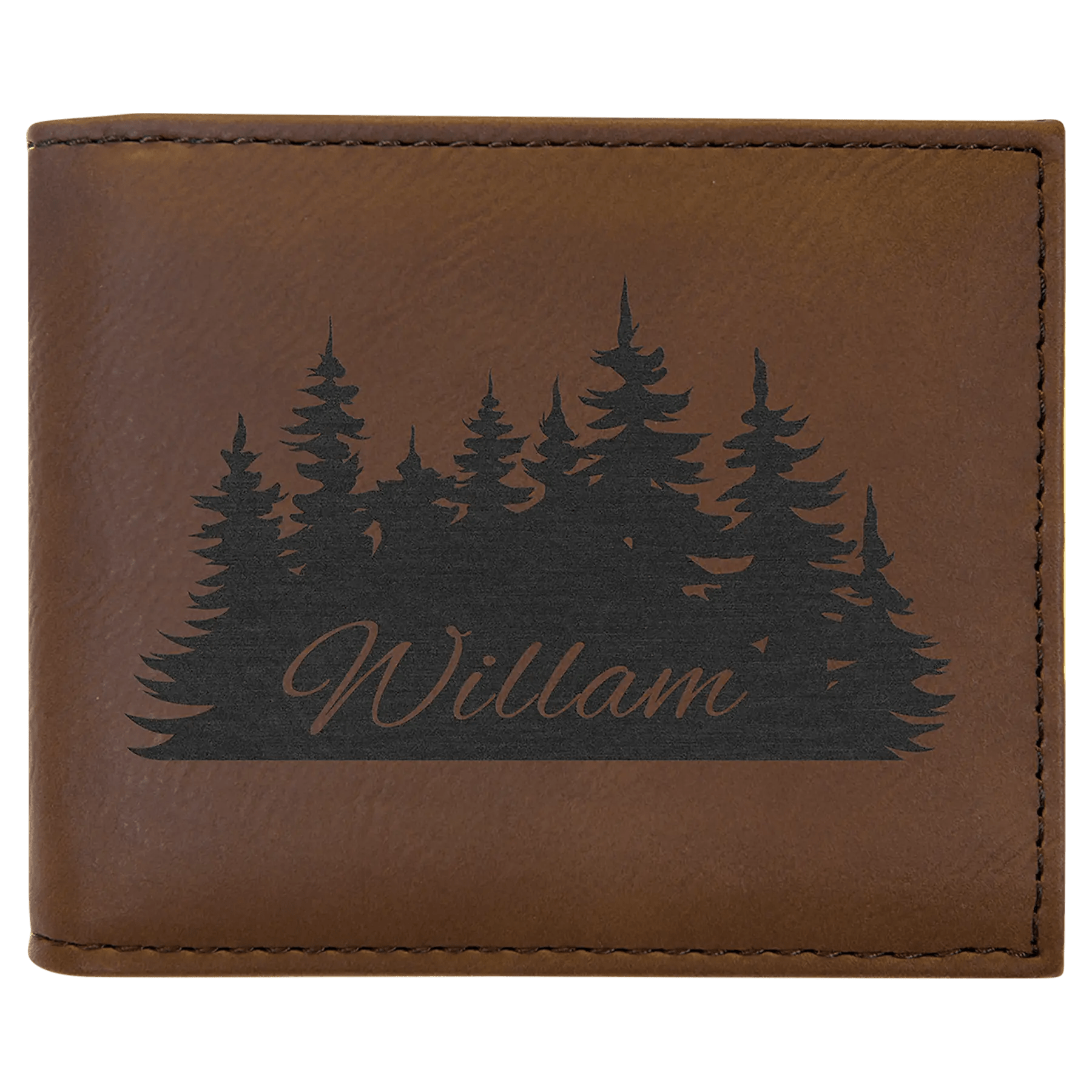 Personalized Wallet - Leatherette Bifold - Smalltown Connetchin