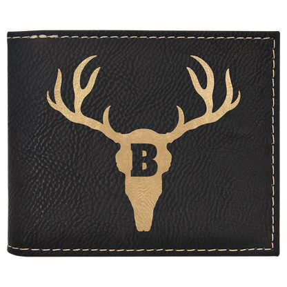 Personalized Wallet - Leatherette Bifold - Smalltown Connetchin