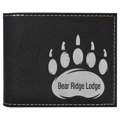 Personalized Wallet - Leatherette Bifold - Smalltown Connetchin