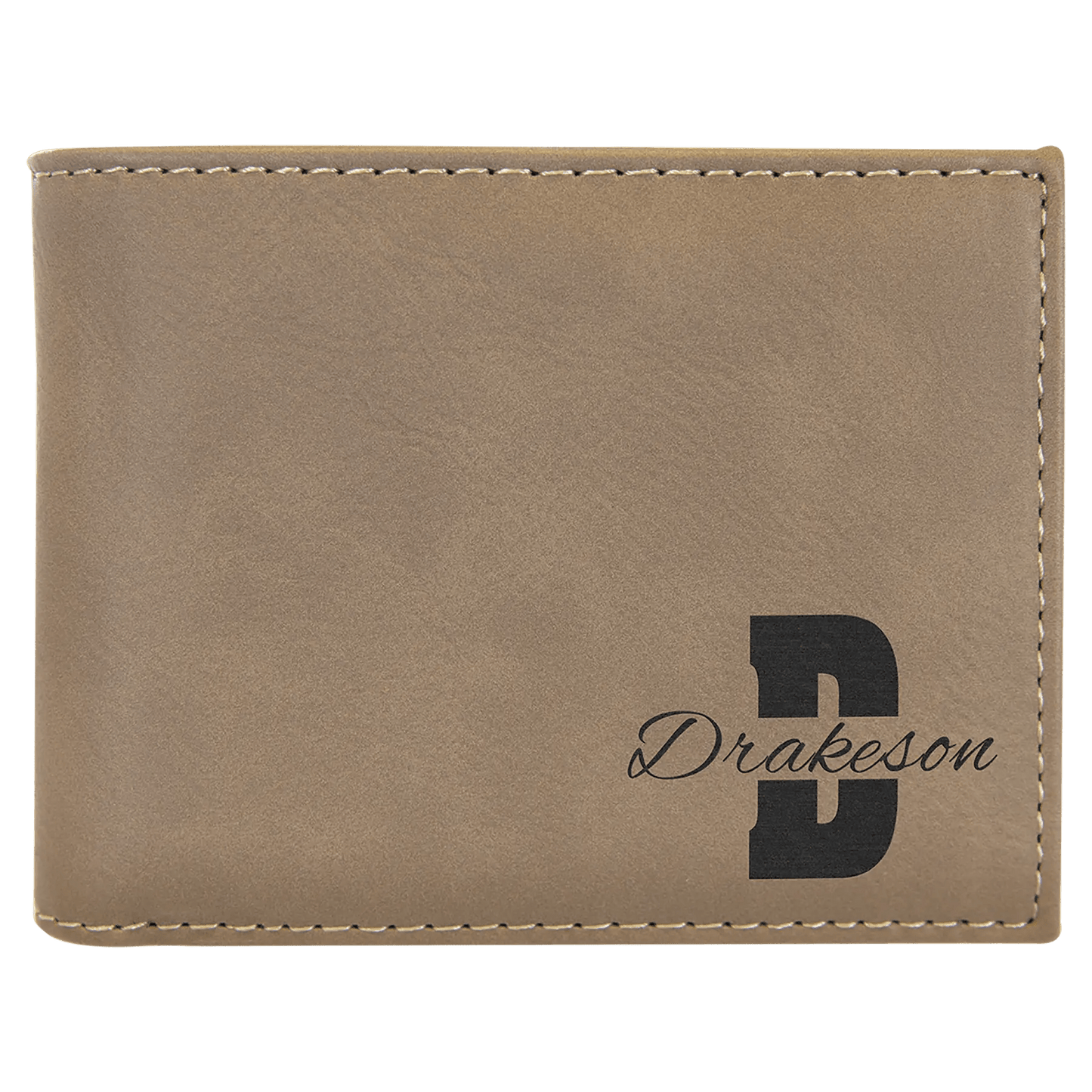 Personalized Wallet - Leatherette Bifold - Smalltown Connetchin