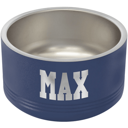 Pet Food Dish - Durable Stainless Steel - Custom - Smalltown Connetchin