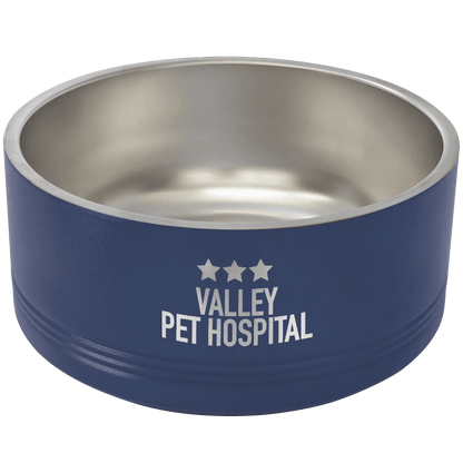 Pet Food Dish - Durable Stainless Steel - Custom - Smalltown Connetchin