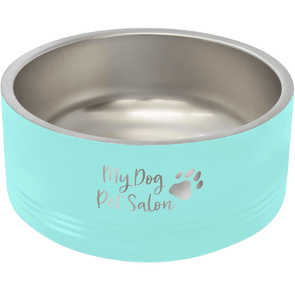 Pet Food Dish - Durable Stainless Steel - Custom - Smalltown Connetchin