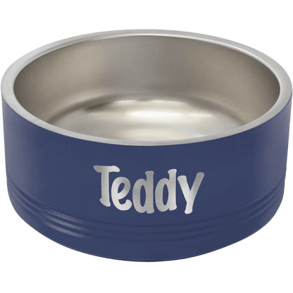Pet Food Dish - Durable Stainless Steel - Custom - Smalltown Connetchin