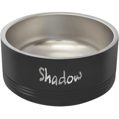 Pet Food Dish - Durable Stainless Steel - Custom - Smalltown Connetchin