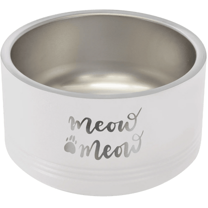 Pet Food Dish - Durable Stainless Steel - Custom - Smalltown Connetchin