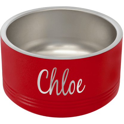 Pet Food Dish - Durable Stainless Steel - Custom - Smalltown Connetchin