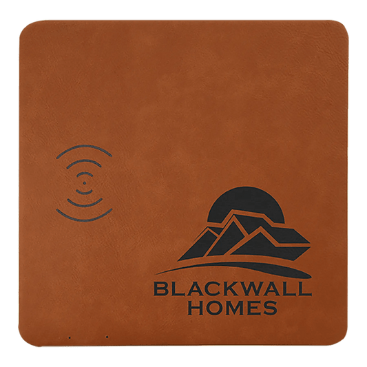 Phone Charging Mat - Personalized Leatherette - Smalltown Connetchin