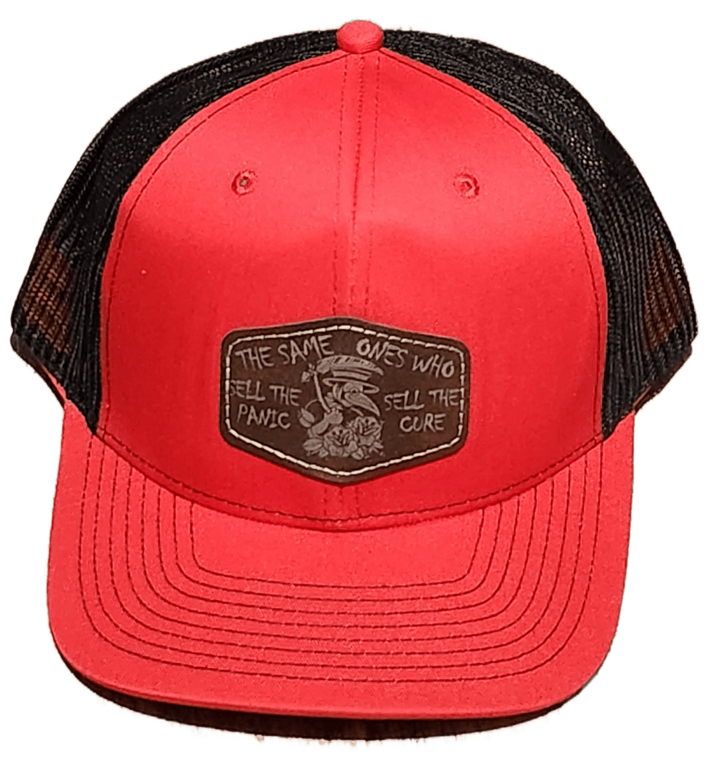 Plague Doctor Hat - Snap - Back Patch Cap - Smalltown Connetchin