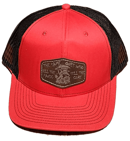 Plague Doctor Hat - Snap - Back Patch Cap - Smalltown Connetchin