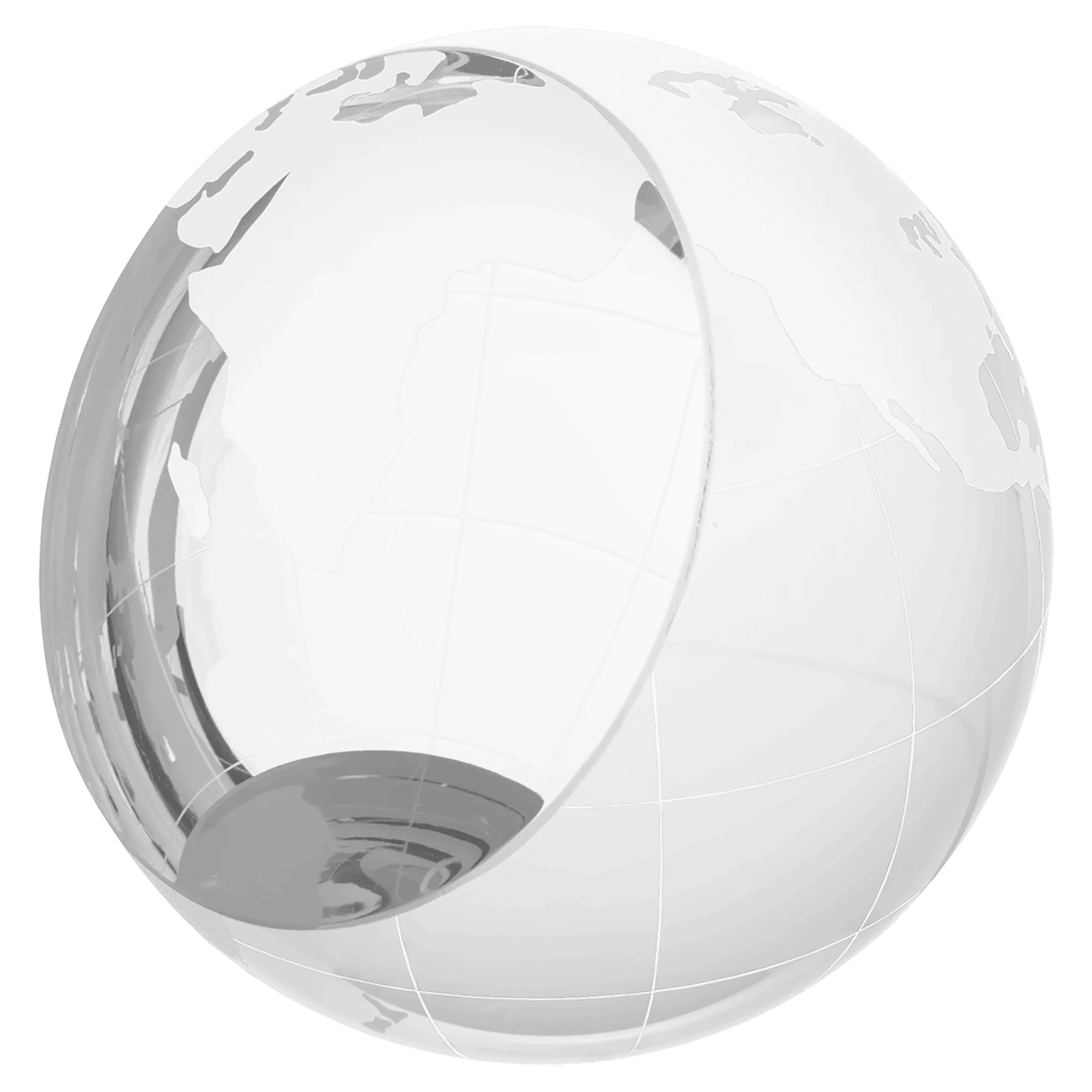 Premier Crystal Glass Paperweight Award - Smalltown Connetchin