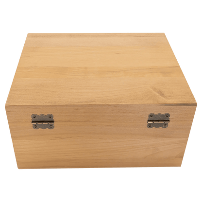 Premium Custom Etched Red Alder Whiskey Set with Slate Coasters and Granite Stones - Smalltown Connetchin