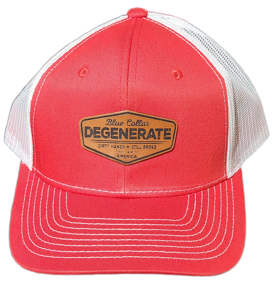 Blue Collar Degenerate Hat - Snap-Back Patch Cap Epic Sports