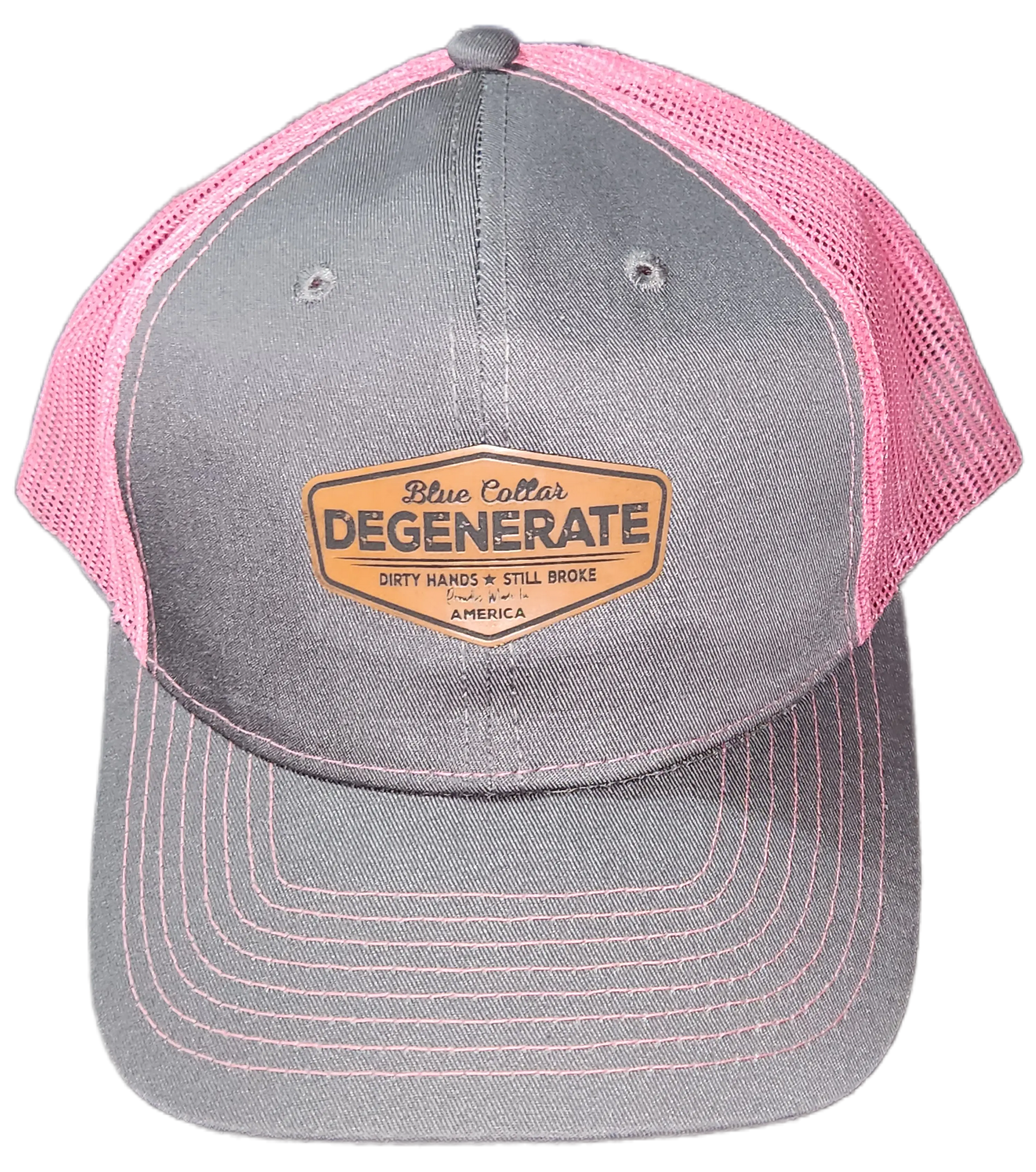 Blue Collar Degenerate Hat - Snap-Back Patch Cap Epic Sports