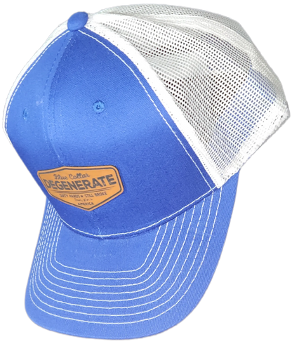 Blue Collar Degenerate Hat - Snap-Back Patch Cap Epic Sports