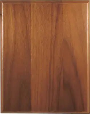 Step - Edge Genuine Walnut Personalized Plaque with (Optional) Marble Acrylic Plate - Smalltown Connetchin