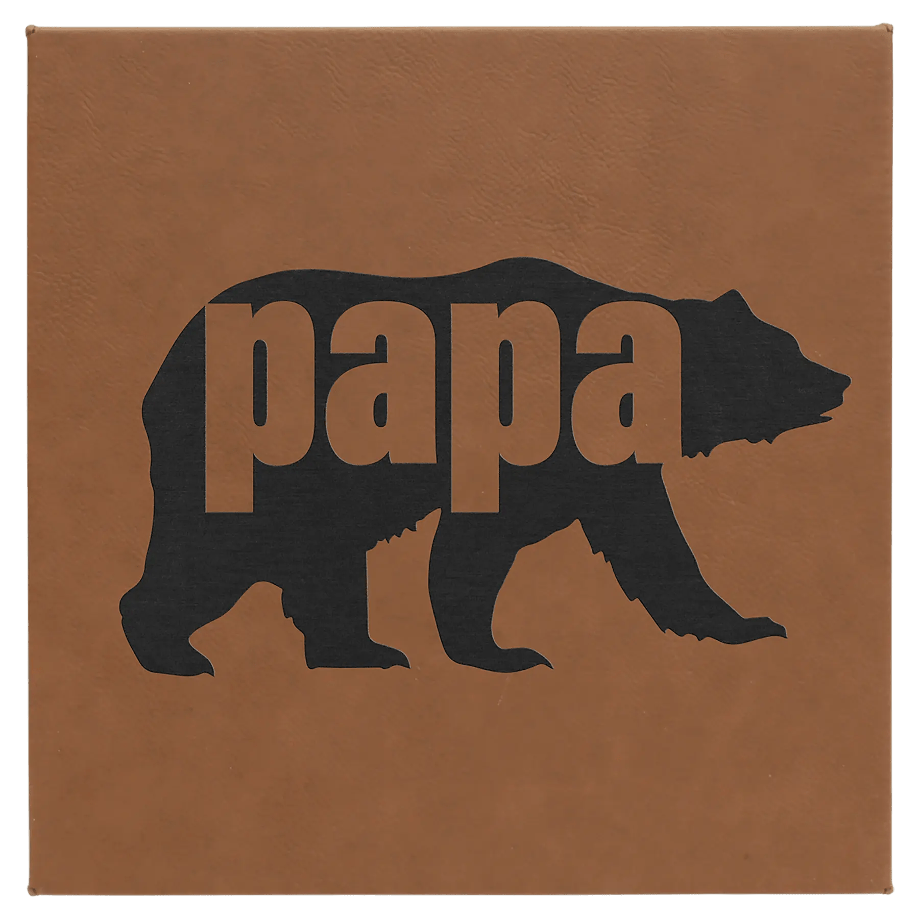 Wall Decor - Custom Laser Etched Leatherette Panel - Smalltown Connetchin