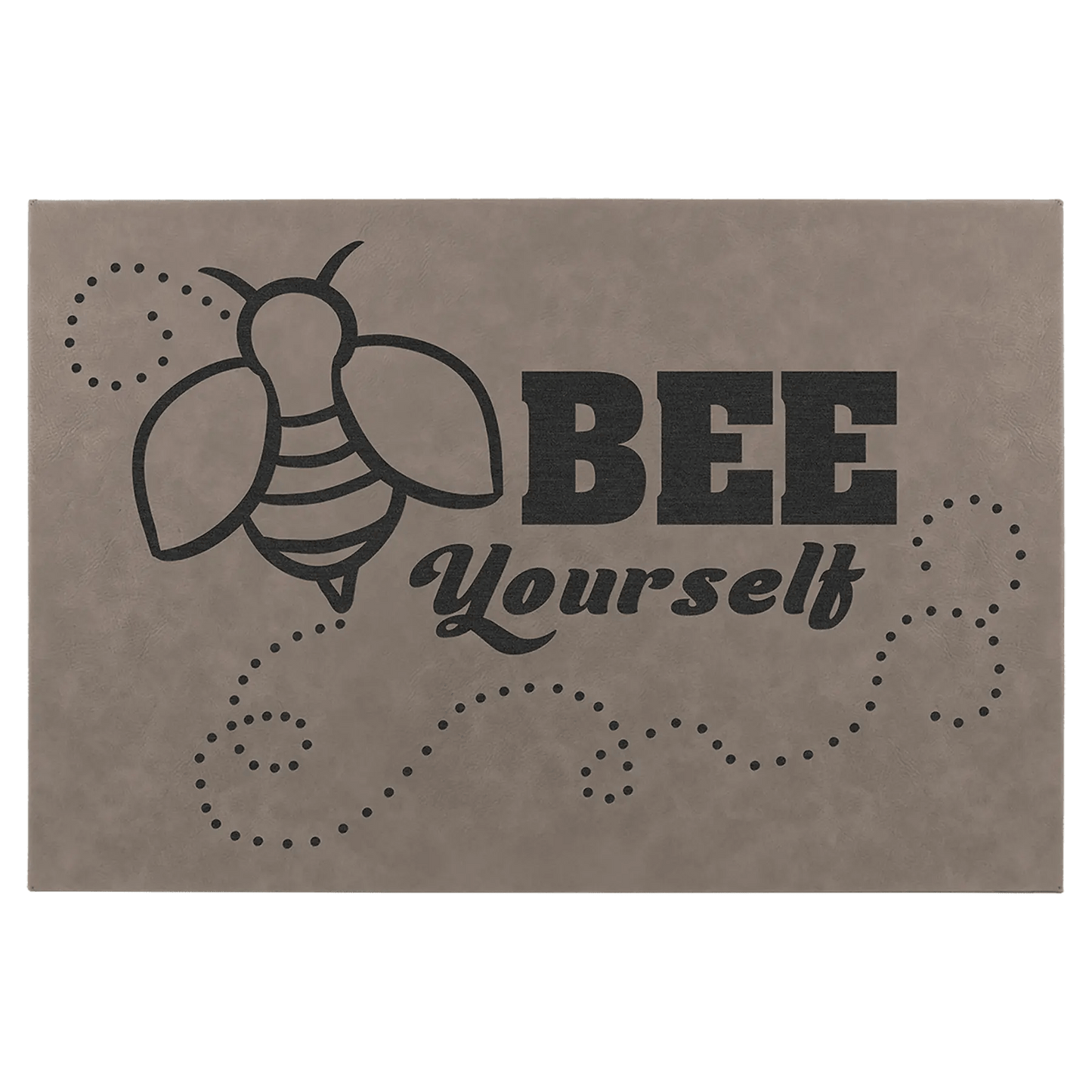 Wall Decor - Custom Laser Etched Leatherette Panel - Smalltown Connetchin