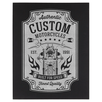 Wall Decor - Custom Laser Etched Leatherette Panel - Smalltown Connetchin