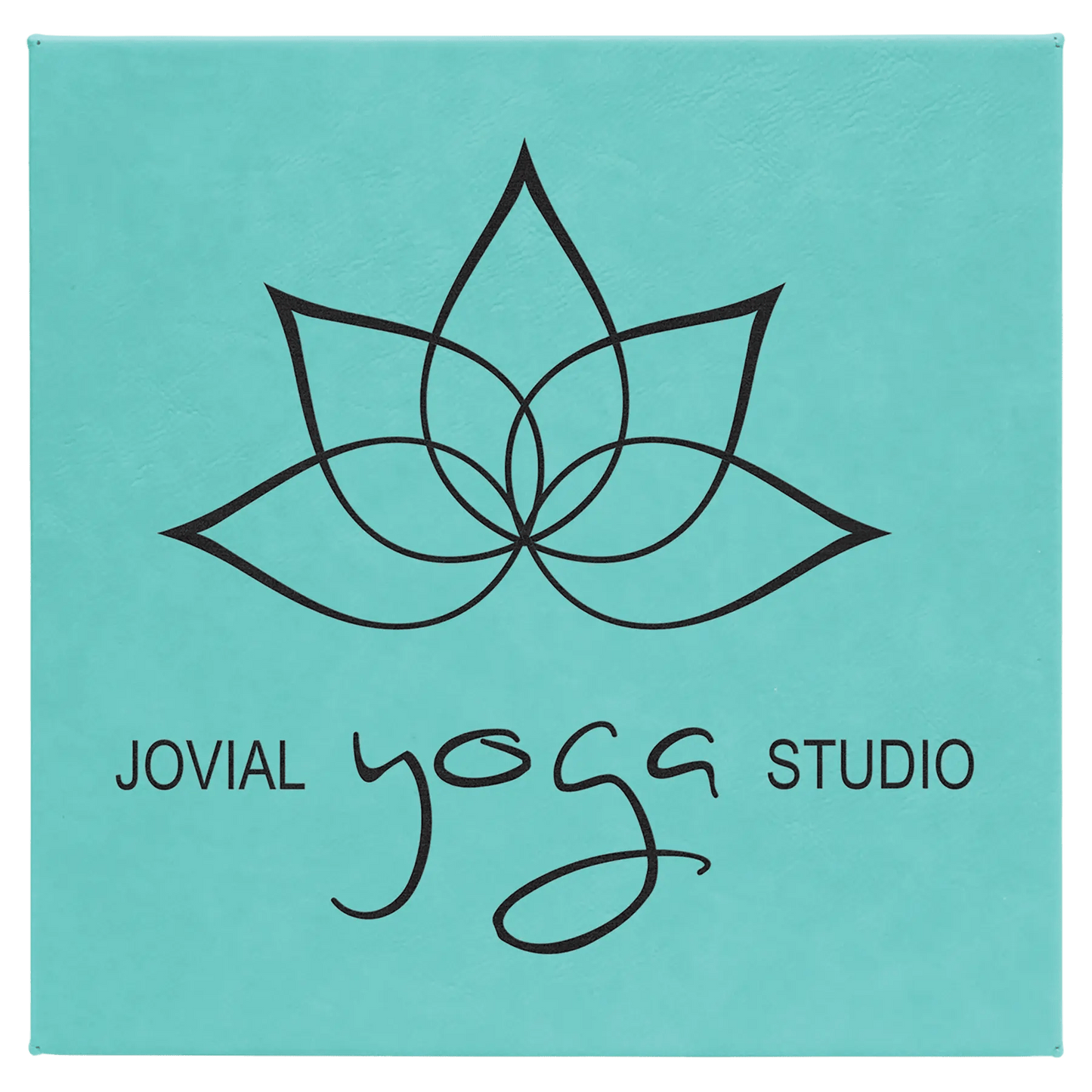 Wall Decor - Custom Laser Etched Leatherette Panel - Smalltown Connetchin