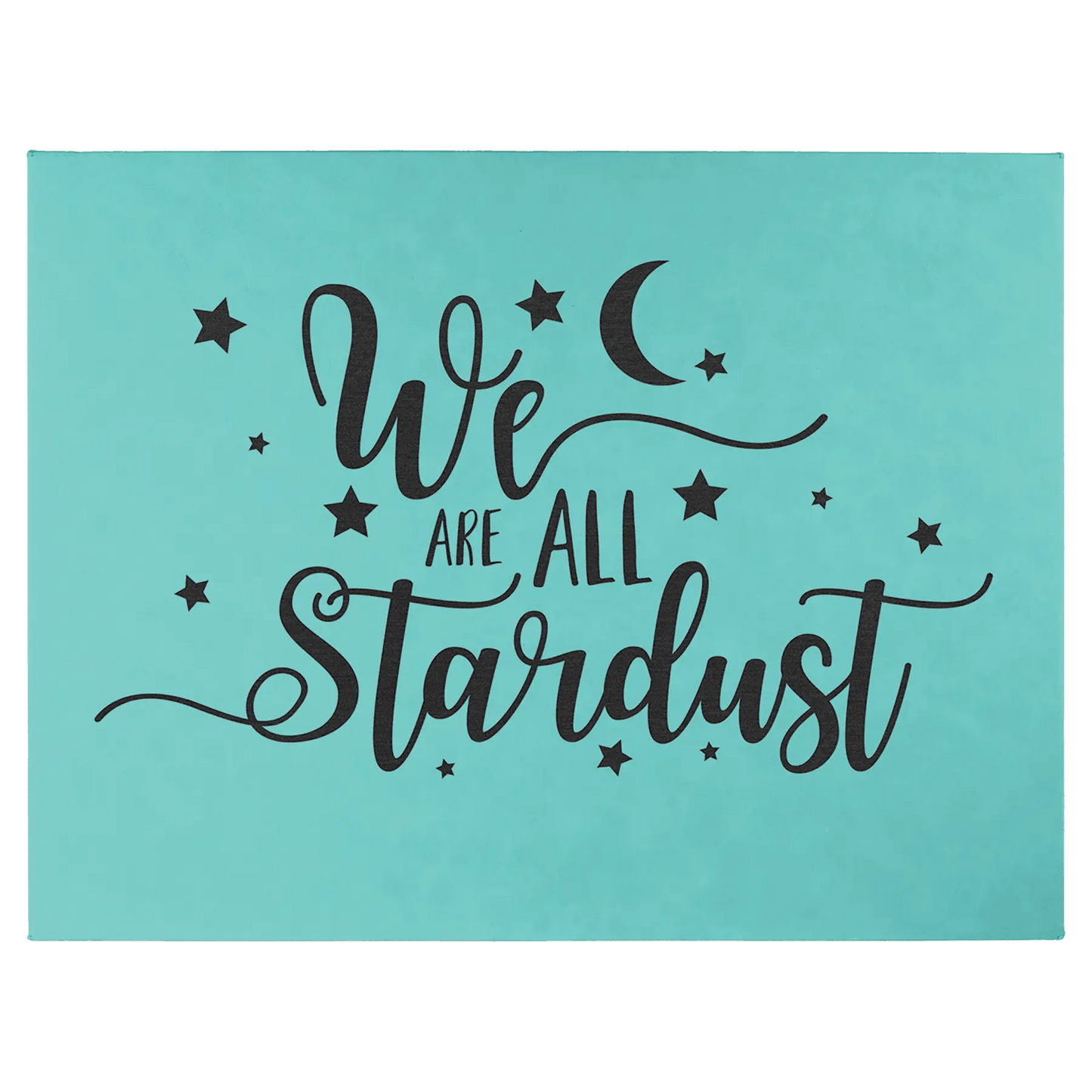 Wall Decor - Custom Laser Etched Leatherette Panel - Smalltown Connetchin