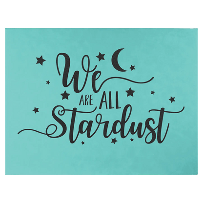 Wall Decor - Custom Laser Etched Leatherette Panel - Smalltown Connetchin