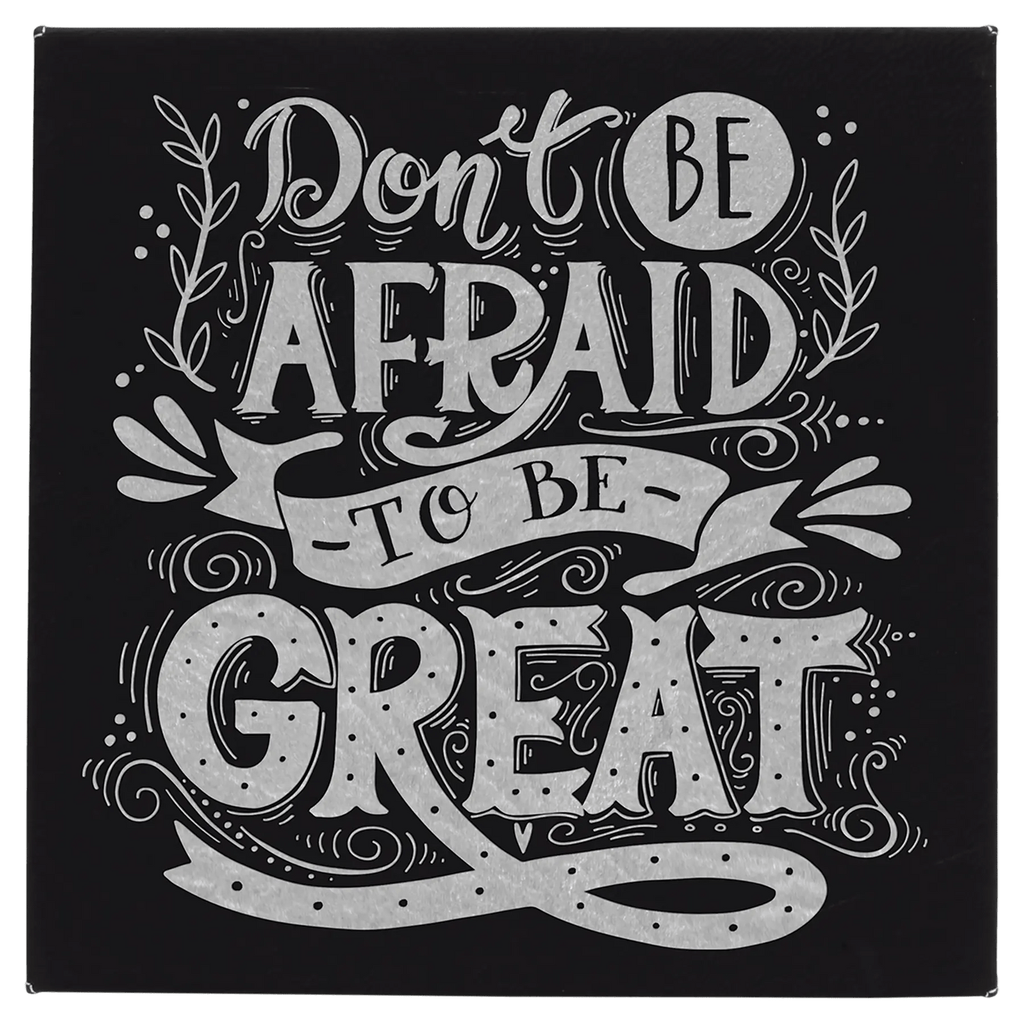 Wall Decor - Custom Laser Etched Leatherette Panel - Smalltown Connetchin