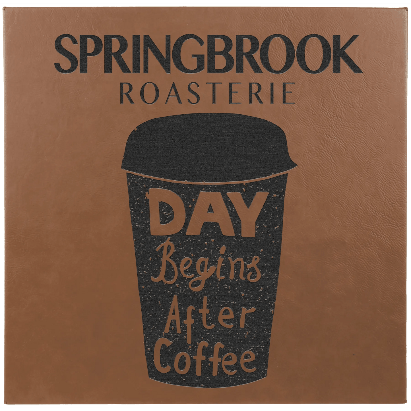 Wall Decor - Custom Laser Etched Leatherette Panel - Smalltown Connetchin