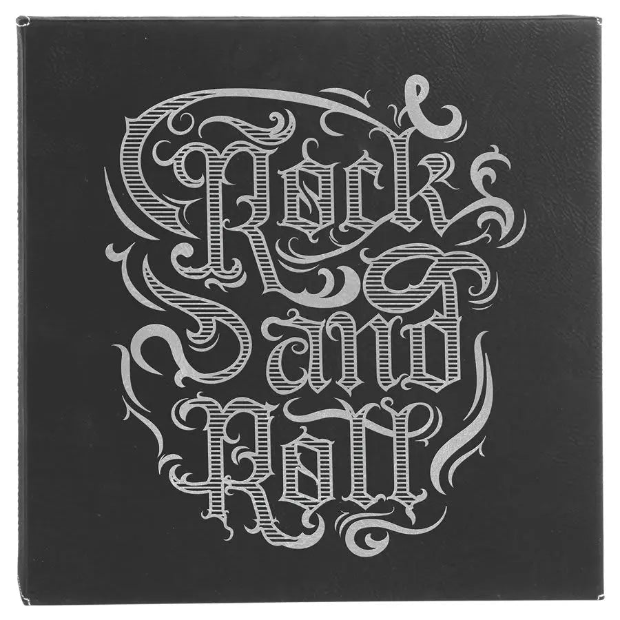 Wall Decor - Custom Laser Etched Leatherette Panel - Smalltown Connetchin