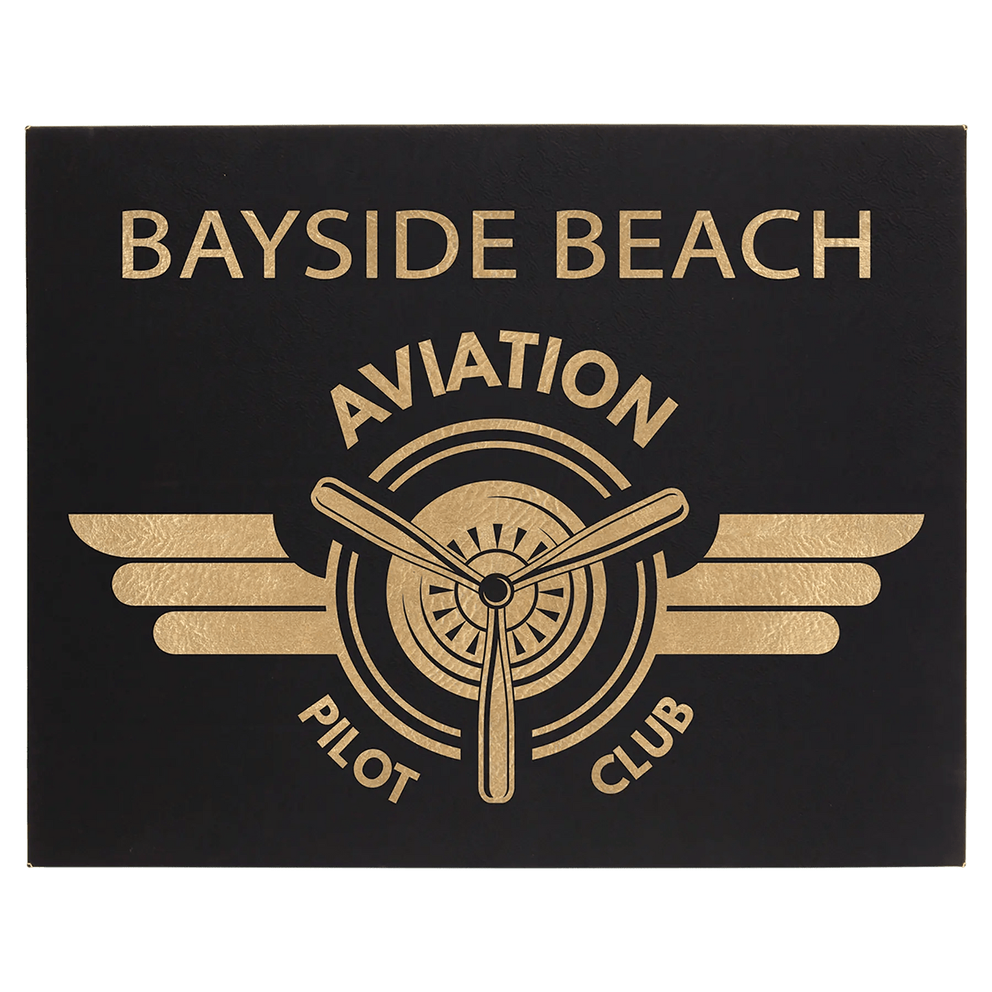 Wall Decor - Custom Laser Etched Leatherette Panel - Smalltown Connetchin