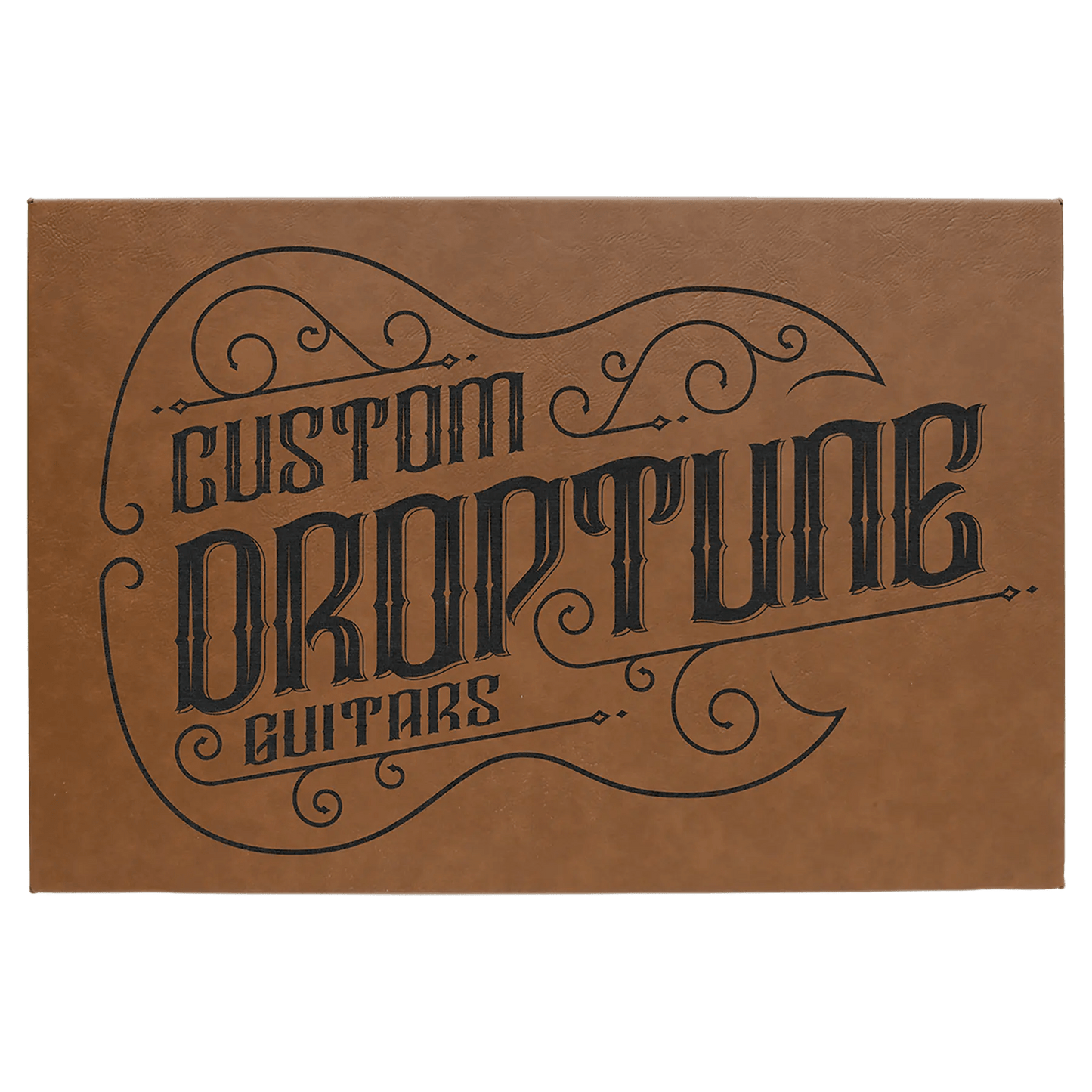 Wall Decor - Custom Laser Etched Leatherette Panel - Smalltown Connetchin