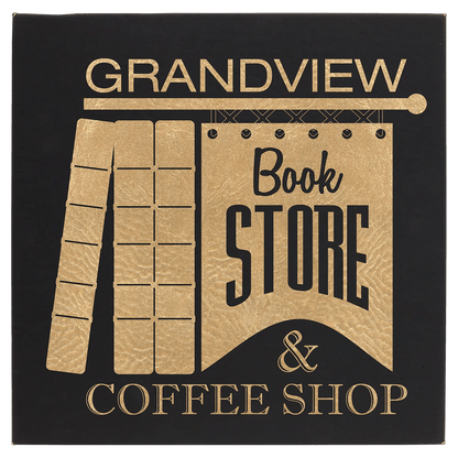 Wall Decor - Custom Laser Etched Leatherette Panel - Smalltown Connetchin