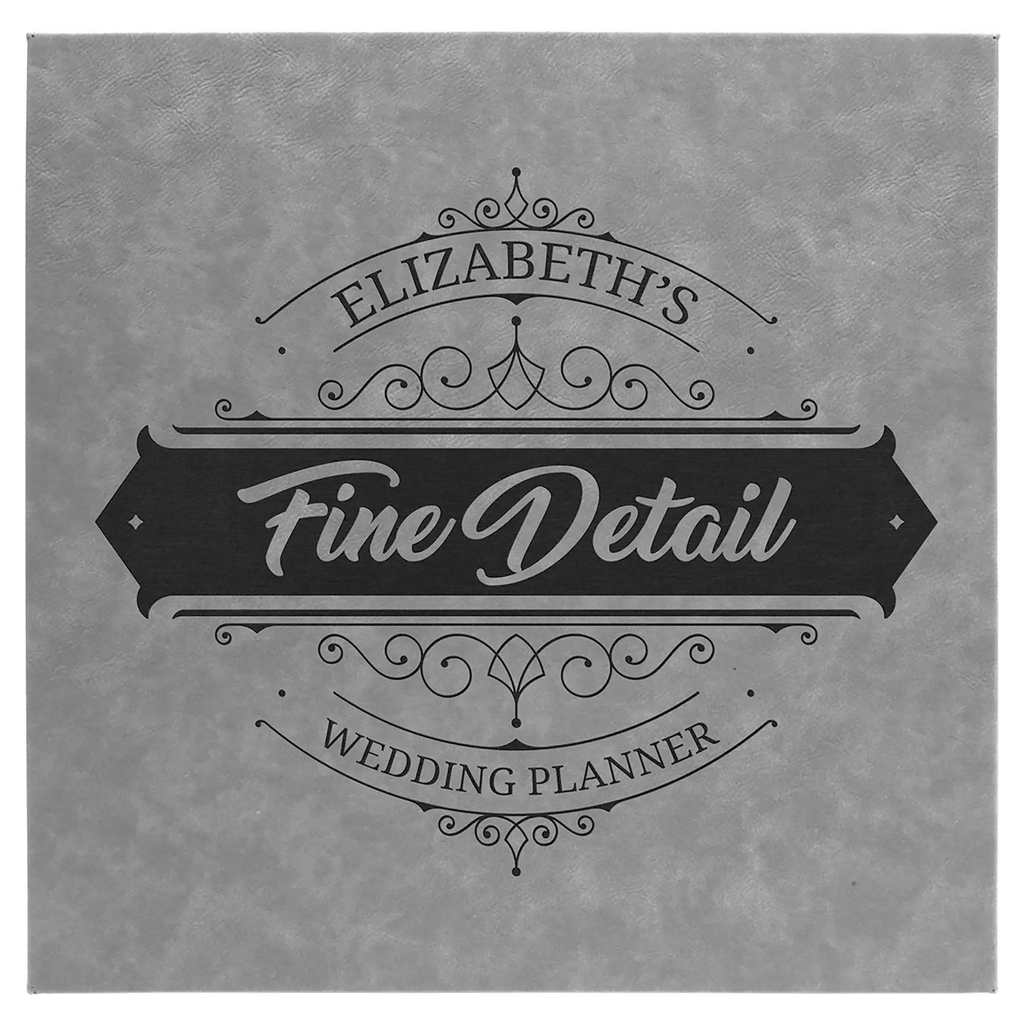 Wall Decor - Custom Laser Etched Leatherette Panel - Smalltown Connetchin