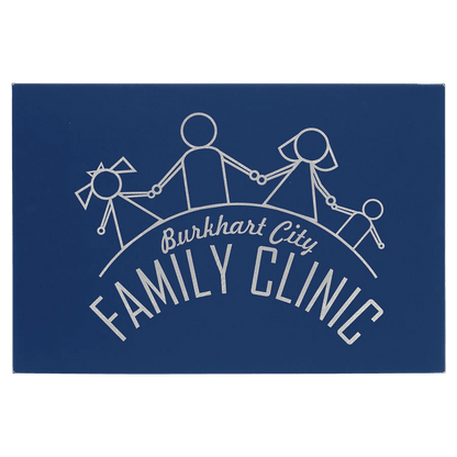 Wall Decor - Custom Laser Etched Leatherette Panel - Smalltown Connetchin